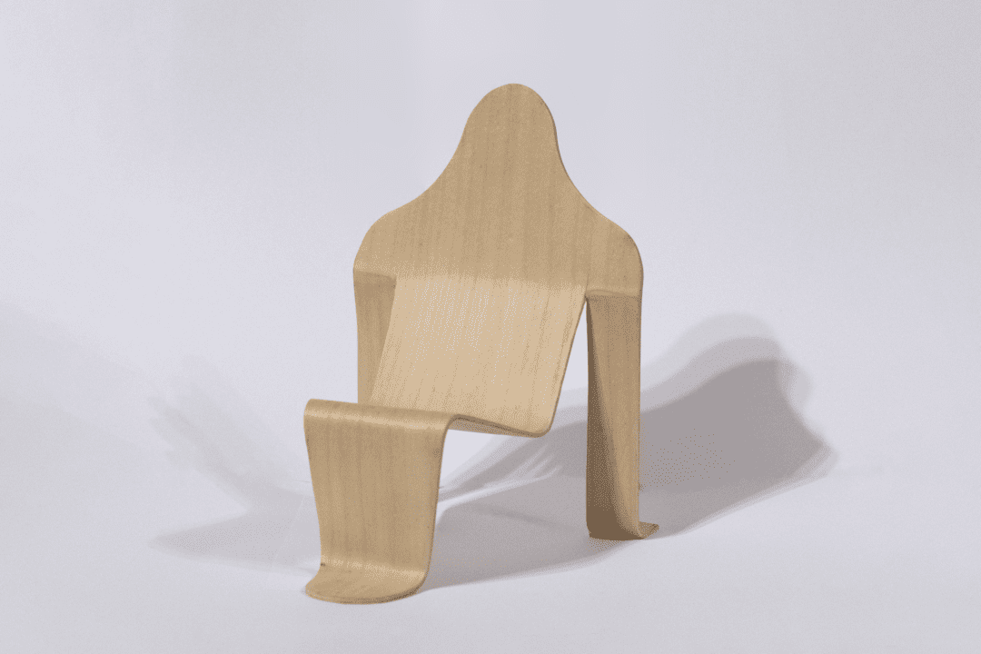Human chair shape Alejandro Gómez Slok